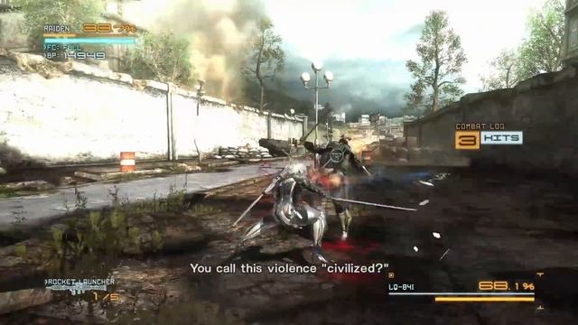 Split Screen Metal Gear Rising #3 смотреть онлайн