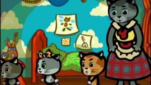 Поём с котятами - Три котёнка караоке - Телевизор как магнит