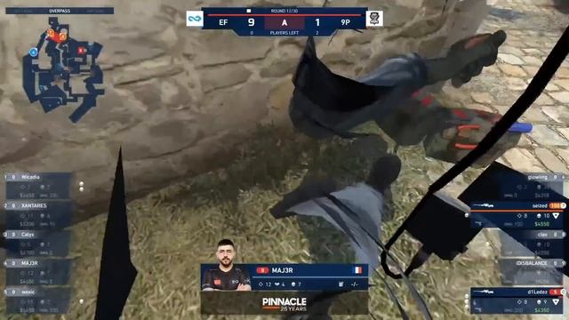 ETERNAL FIRE vs 9PANDAS | PINNACLE CUP V 2023 | BO3 | 2.MAP INFERNO смотреть онлайн