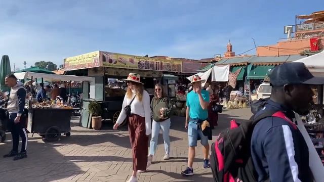 Jemma al Fina Marrakesh Morocco LIVE смотреть онлайн