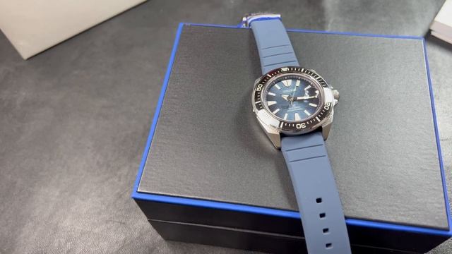 SEIKO Prospex King Samurai SRPF79K1 Ocean Wave Manta Ray смотреть онлайн