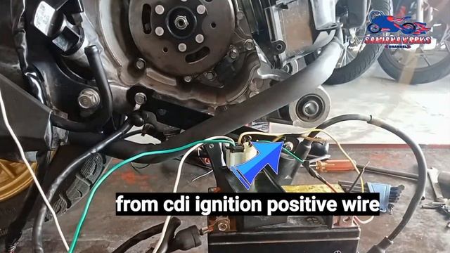 How to ignition coil motorcycle & 6 pin CDI diagram actual wirings смотреть онлайн