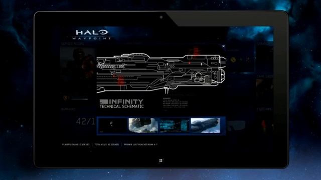 HALO 4- Xbox Smartglass E3 Conference смотреть онлайн