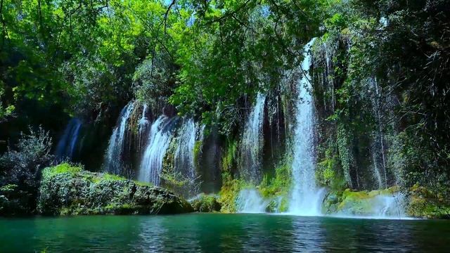 Waterfall Serenity: Soothing Sounds For Sleep & Focus (Free!) 1 Hour