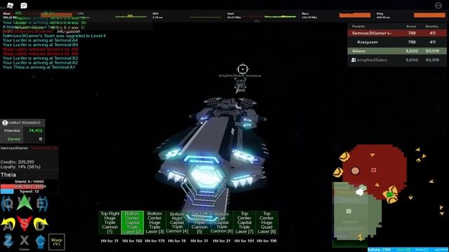 Roblox Galaxy: Theia vs Astraeus смотреть онлайн