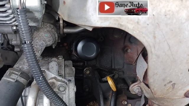 Oil Filter location Toyota Camry 2 2L 4cyl oil change смотреть онлайн