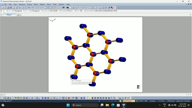 Plotting Crystal Structure From CIF File By Using Diamond Software | tsv смотреть онлайн