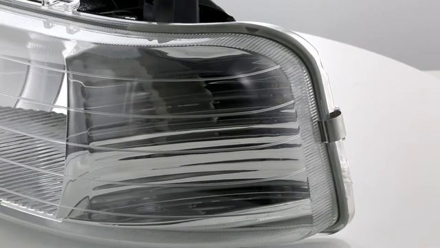 DNA Motoring 99-02 Chevrolet Silverado Chrome Headlights