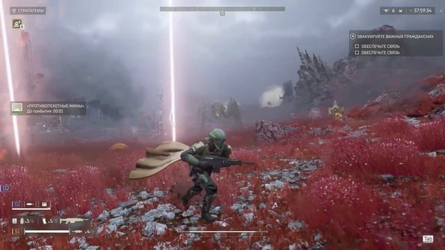 ХУДШИЙ ДЕСАНТ НА СЛУЖБЕ У СУПЕРЗЕМЛИ! ВЕСЕЛЫЙ HELLDIVERS 2 смотреть онлайн