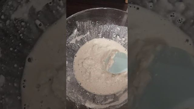 Моя закваска на цельнозерновой ржаной муке и новая полочка✨ смотреть онлайн