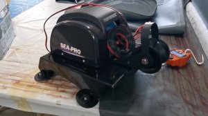 Универсальная площадка под якорную лебедку, GPS якорь для ПВХ лодок! Лебедка Sea-Pro 45