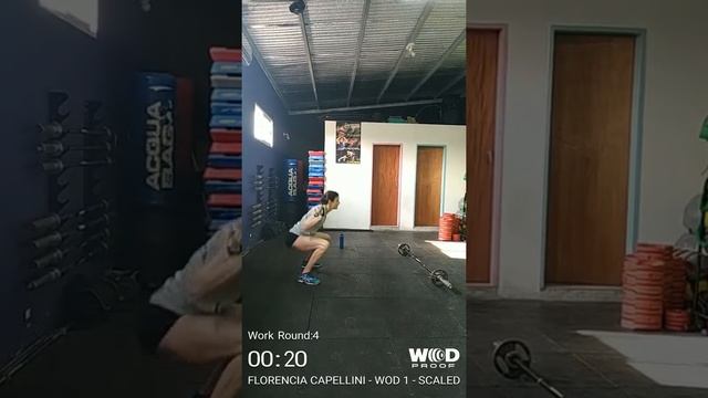 PUNTO FIT 2019 - WOD 1 - FLORENCIA CAPELLINI - TEAM REVOLUTION - SCALED смотреть онлайн