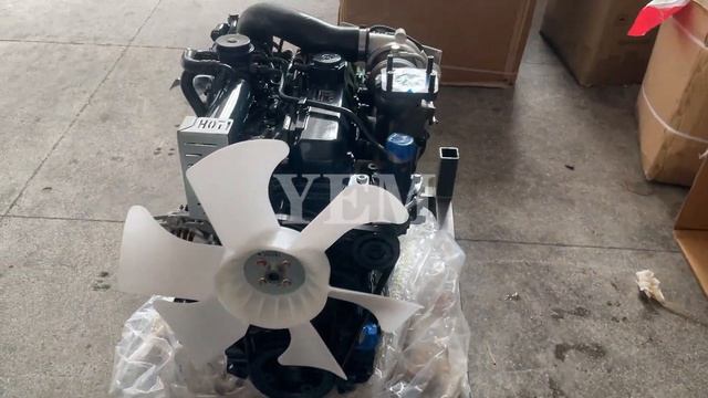 Двигатель Kubota V3307 в сборе.#детали #engineparts #kubota