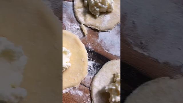 Заварные вареники с творогом,старинный рецепт! смотреть онлайн