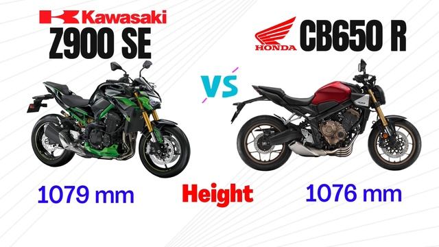 Kawasaki Z900 SE vs Honda CB650 R | Side by Side Comparison | Specs & Price | 2024 смотреть онлайн