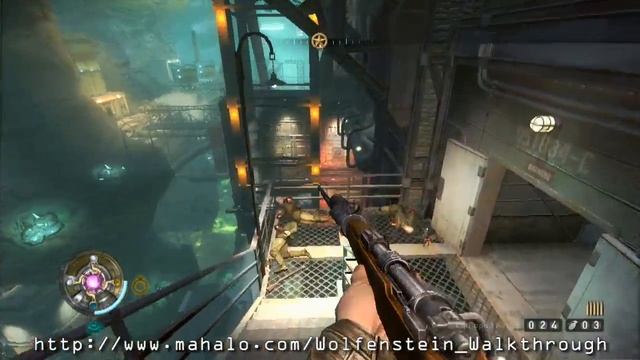Wolfenstein Walkthrough - Mission 4: Farm P5 смотреть онлайн