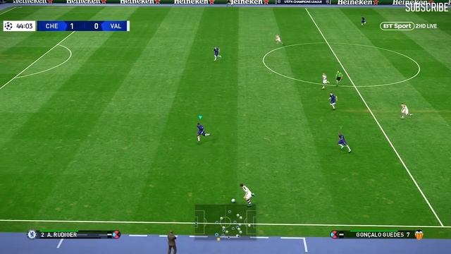 Chelsea vs Valencia (Matchday 1) Champions League 2019/20 Gameplay смотреть онлайн