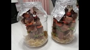 ШАШЛЫК в БАНКЕ в ДУХОВКЕ/ГОВЯДИНА.Не оправдал ожидаемого.ЧТО не ТАК?