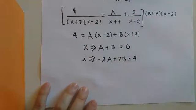 Integral de fracciones parciales caso 1 смотреть онлайн