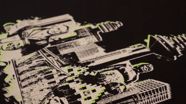 Printing a three-colour grunge shirt [neon ink on black cotton] смотреть онлайн