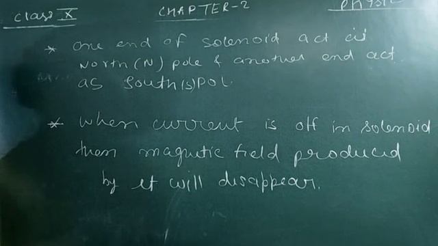 Magnetic field due to solenoid|| Ch-2|| Class-10th|| Physics Online CLASSES 19 смотреть онлайн
