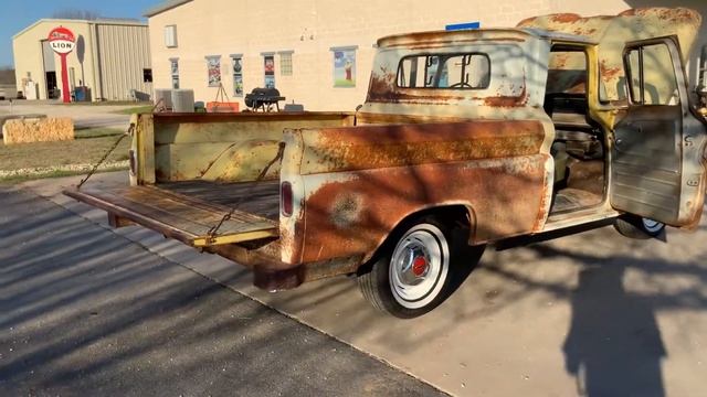 1960 Chevrolet Apache 10 Patina 235 I6 Sold New in Fredericksburg, TX 60- смотреть онлайн