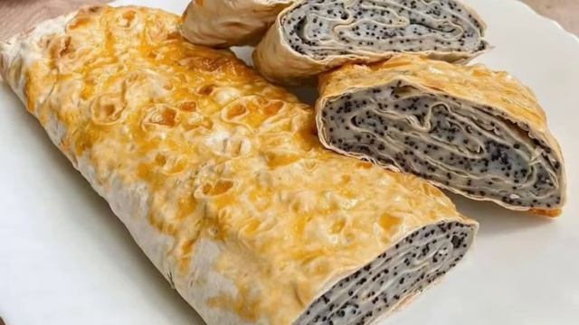 Штрудель з маком Рецепт приготування в описах смотреть онлайн