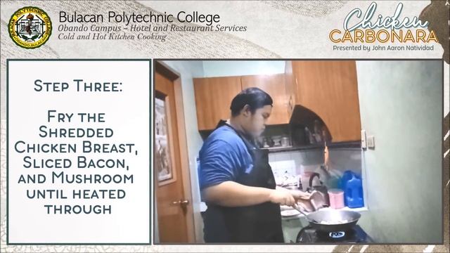 Cold and Hot Kitchen Cooking - Creamy Chicken Carbonara смотреть онлайн