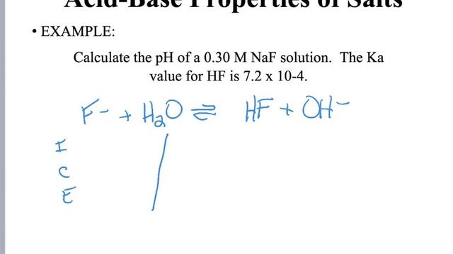Solving for the pH of a Salt Problem- AP Chemistry смотреть онлайн