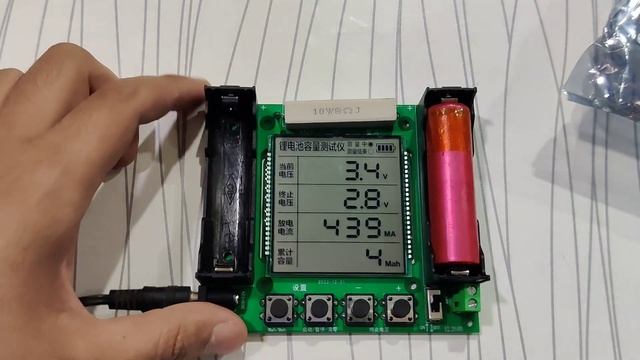 {2} XH-M239/XH-M239 18650 Lithium Battery Capacity Tester смотреть онлайн