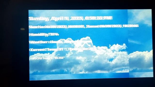 Smart Clock App for Pi 4B смотреть онлайн