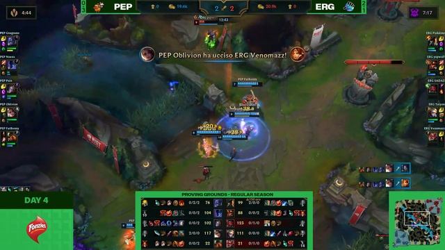 Proving Grounds | Day 4 Game 2 (PEP vs ERG) смотреть онлайн