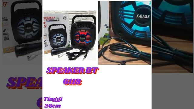 SPEAKER BLUETOOTH 6118