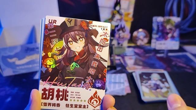 Коллекционные карточки Genshın