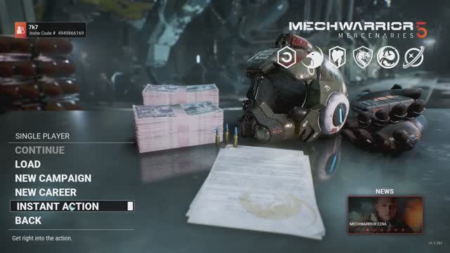 MechWarrior-Первый опыт