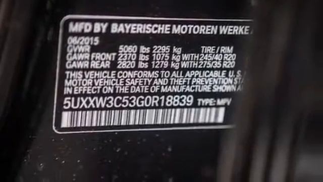 2016 BMW X4 Beverly Hills CA 90036 смотреть онлайн