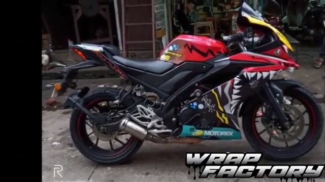 YAMAHA R15 VR 46 EDITION SHARK DECAL KIT MAHARASHTRA MH WRAP CUSTOM MODIFIED смотреть онлайн