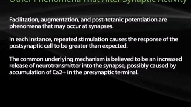 4 8 Synaptic and Neuromuscular Transmission смотреть онлайн