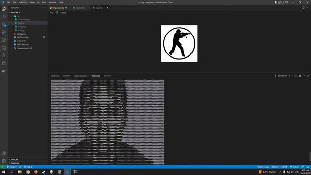 Personal Project | img2ascii смотреть онлайн