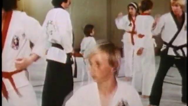 Training scenery at Chuck Norris dojo. from "The Warrior Within" смотреть онлайн