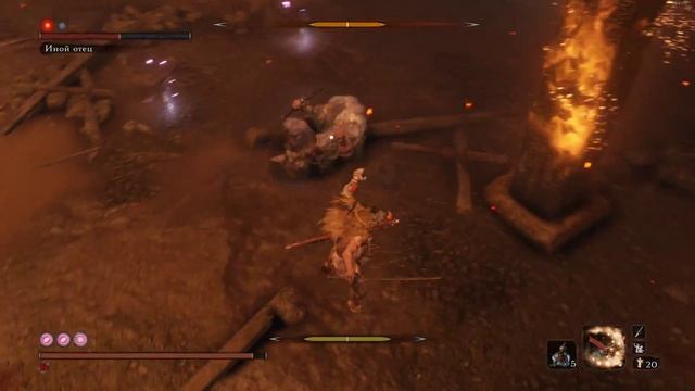 SEKIRO/ Gauntlet of Strength Mortal Journey/ Last three bosses/No Kuro Charm смотреть онлайн