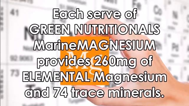 Five Reasons to Love Green Nutritionals Marine Magnesium смотреть онлайн