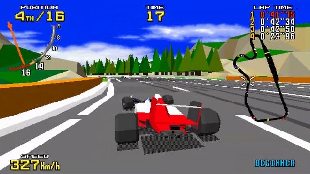Virtua Racing (1992) Sega Arcade (MAME) HyperSpin PC (1080p) смотреть онлайн
