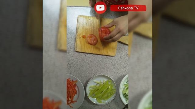 Sabzovotli Salat.Juda Tez Tayyor Bo'ladigan.Qovirlmaydigan,sirkasiz Salat
