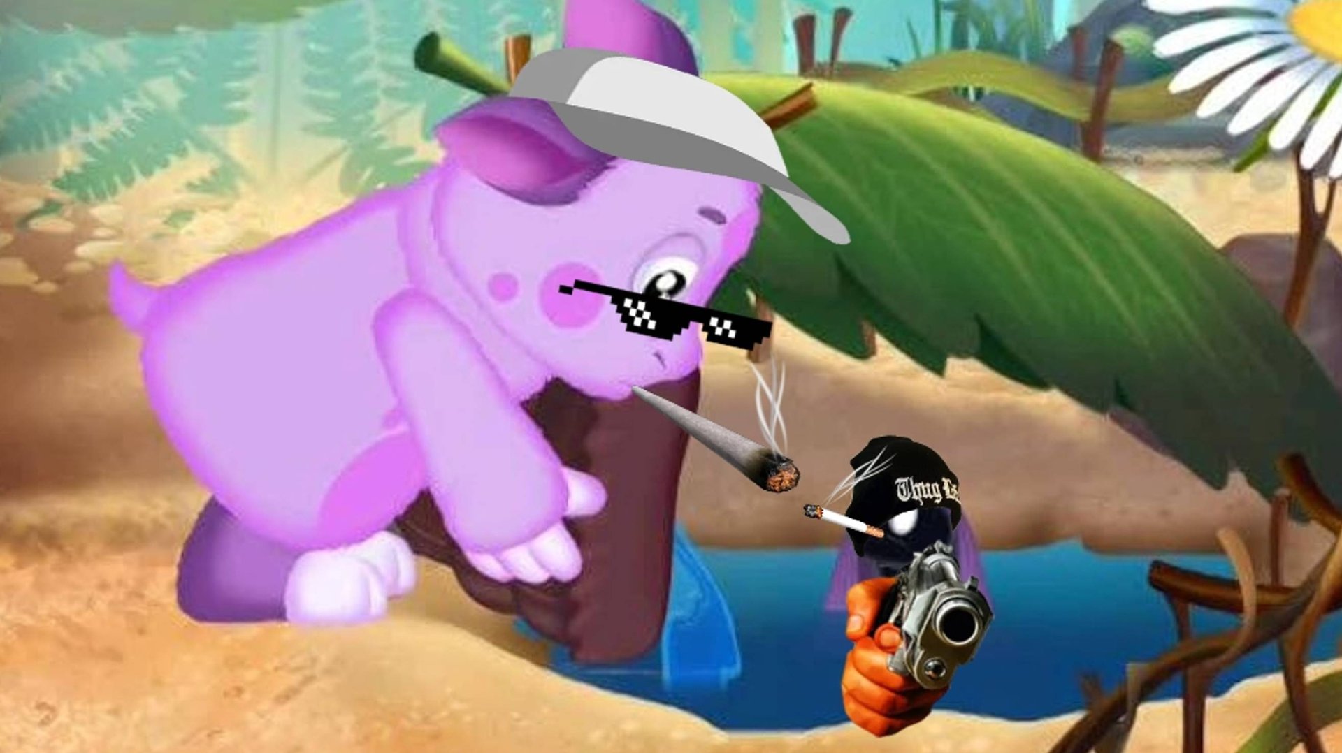 Лунтик пуп rytp 8 серия 1 сезон Негр