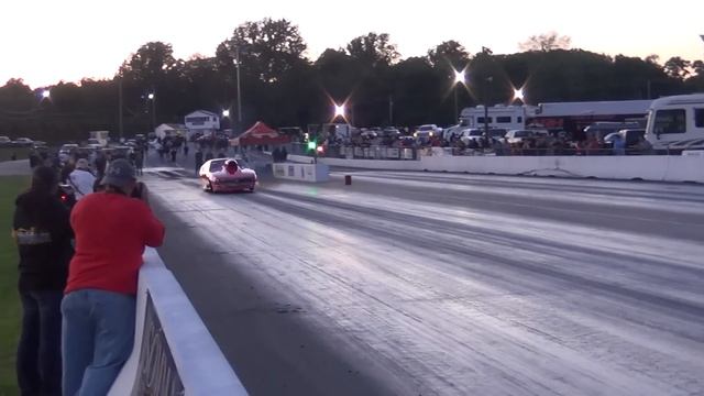 Jim Halsey pro mod camaro 3.94@191mph may 23,2015 (big red) смотреть онлайн