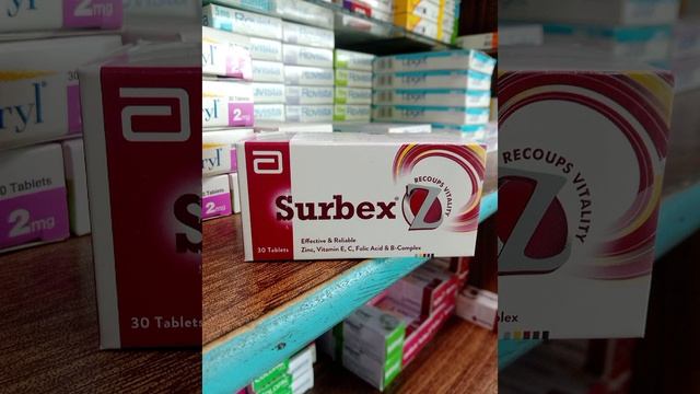 Surbex z tab zinc.vitamin E,C,folic acid&B complex смотреть онлайн