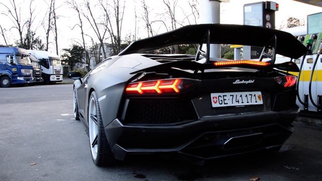 Lamborghini Aventador DMC rupteur смотреть онлайн