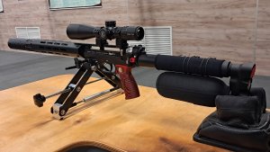 Леший 6.35 450мм отстрел разных пуль в тире