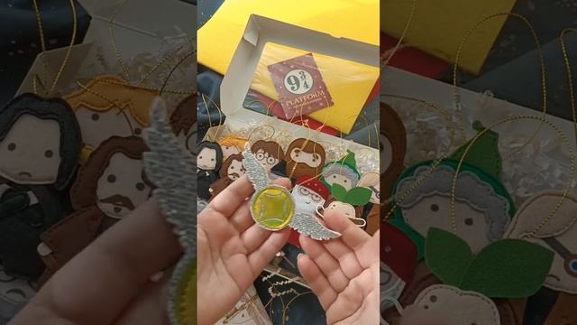 Игрушки на ёлку. Фанарт Гарри Поттер смотреть онлайн